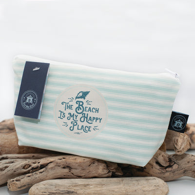 The Sea Shed - The beach is my happy place - Cosmetic Bag