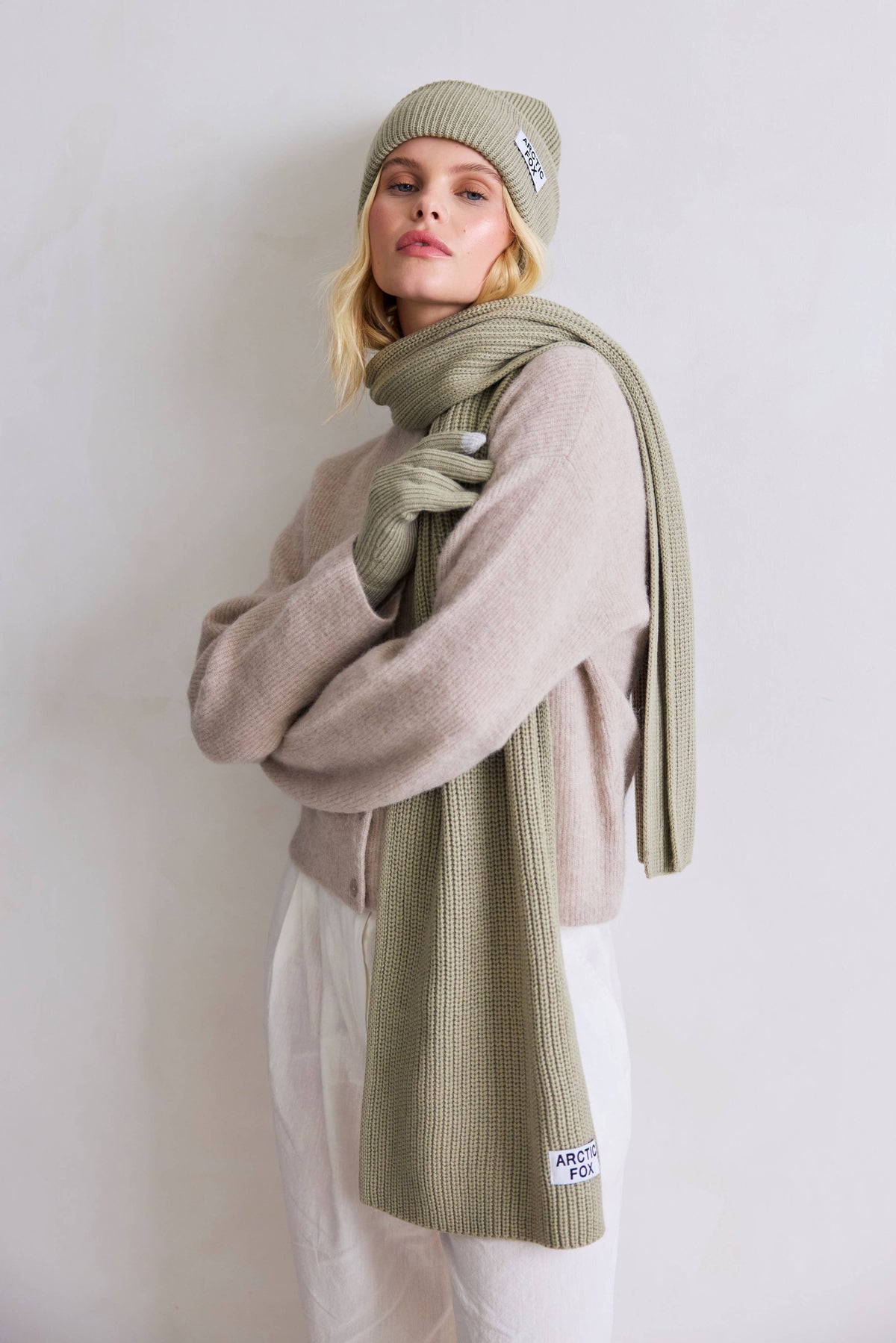 Recycled Bottle Scarf - Arctic Grey