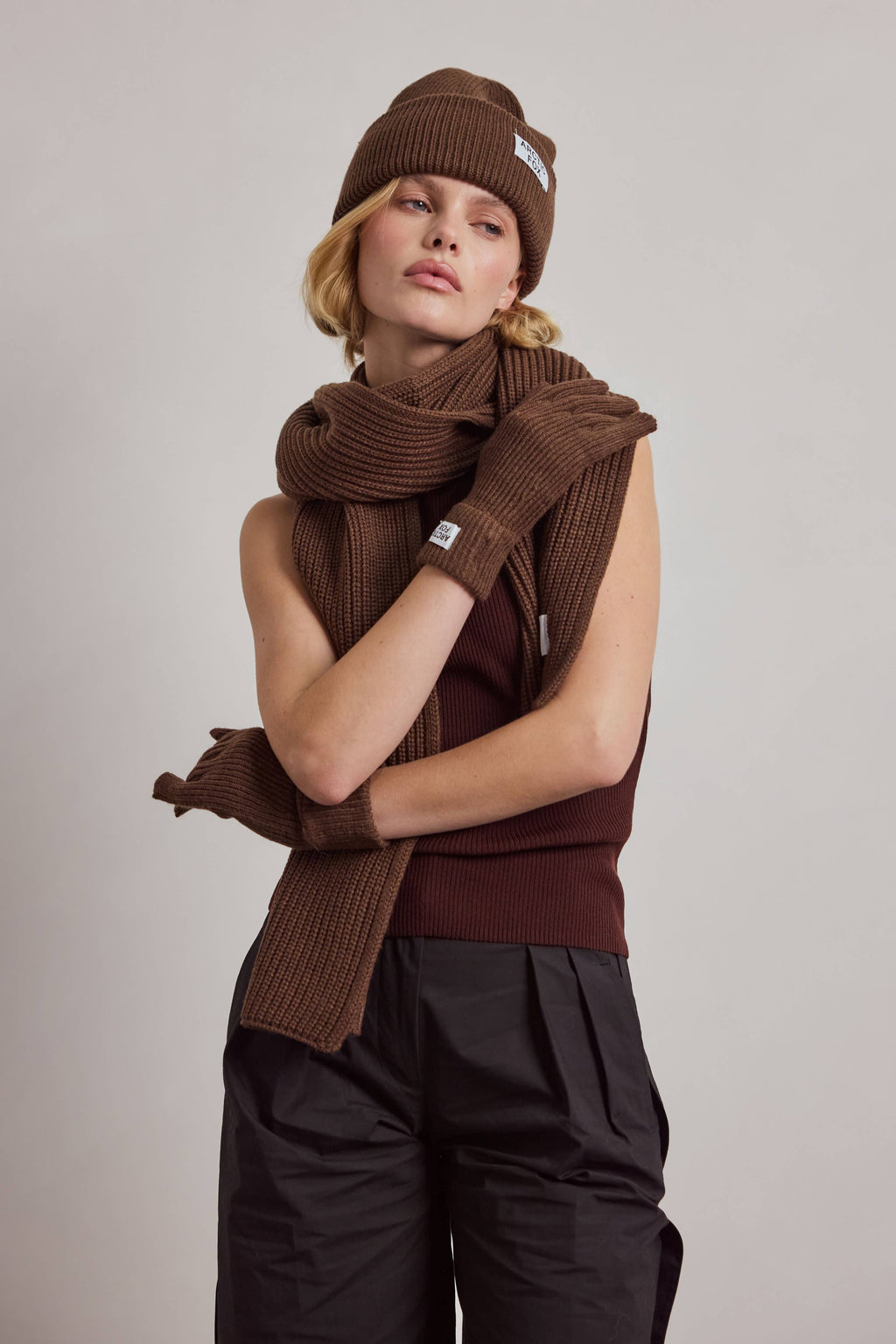 Recycled Bottle Beanie - Chocolate - AW26