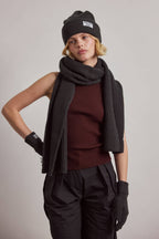 Recycled Bottle Scarf - Black Onyx - AW26