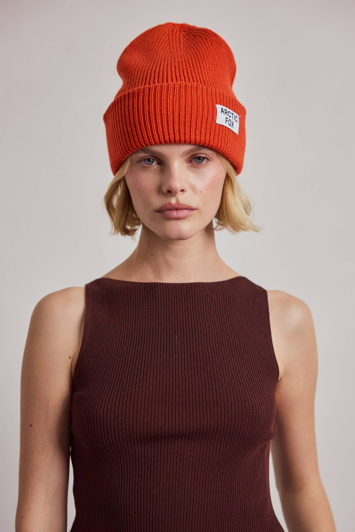 Recycled Bottle Beanie - Sunkissed Coral - AW26