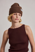 Recycled Bottle Beanie - Chocolate - AW26