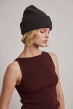 Recycled Bottle Beanie - Black Onyx - AW26