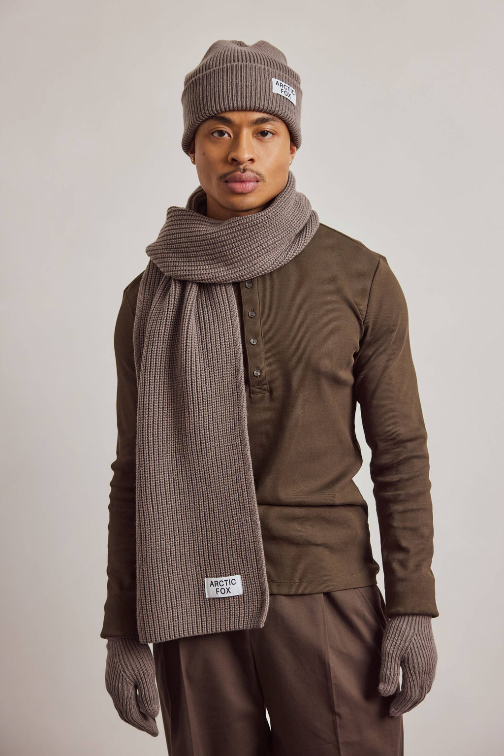 Recycled Bottle Scarf - Dark Grey - AW26
