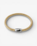 Recycled Plastic Rope Magnetic Bracelet 6mm – Gold | Aqua Beach