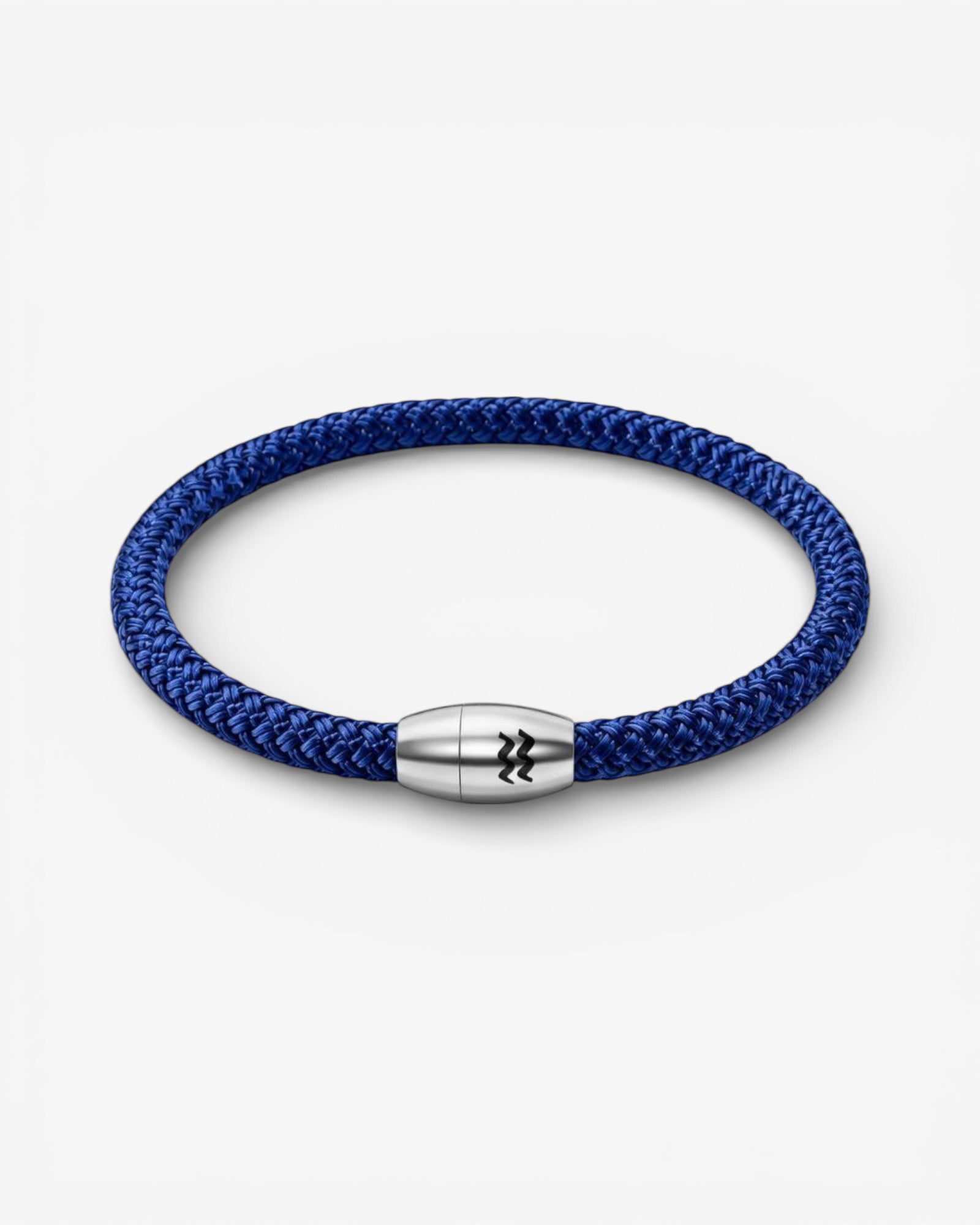 Recycled Plastic Rope Magnetic Bracelet 6mm – Royal Blue | Aqua Beach