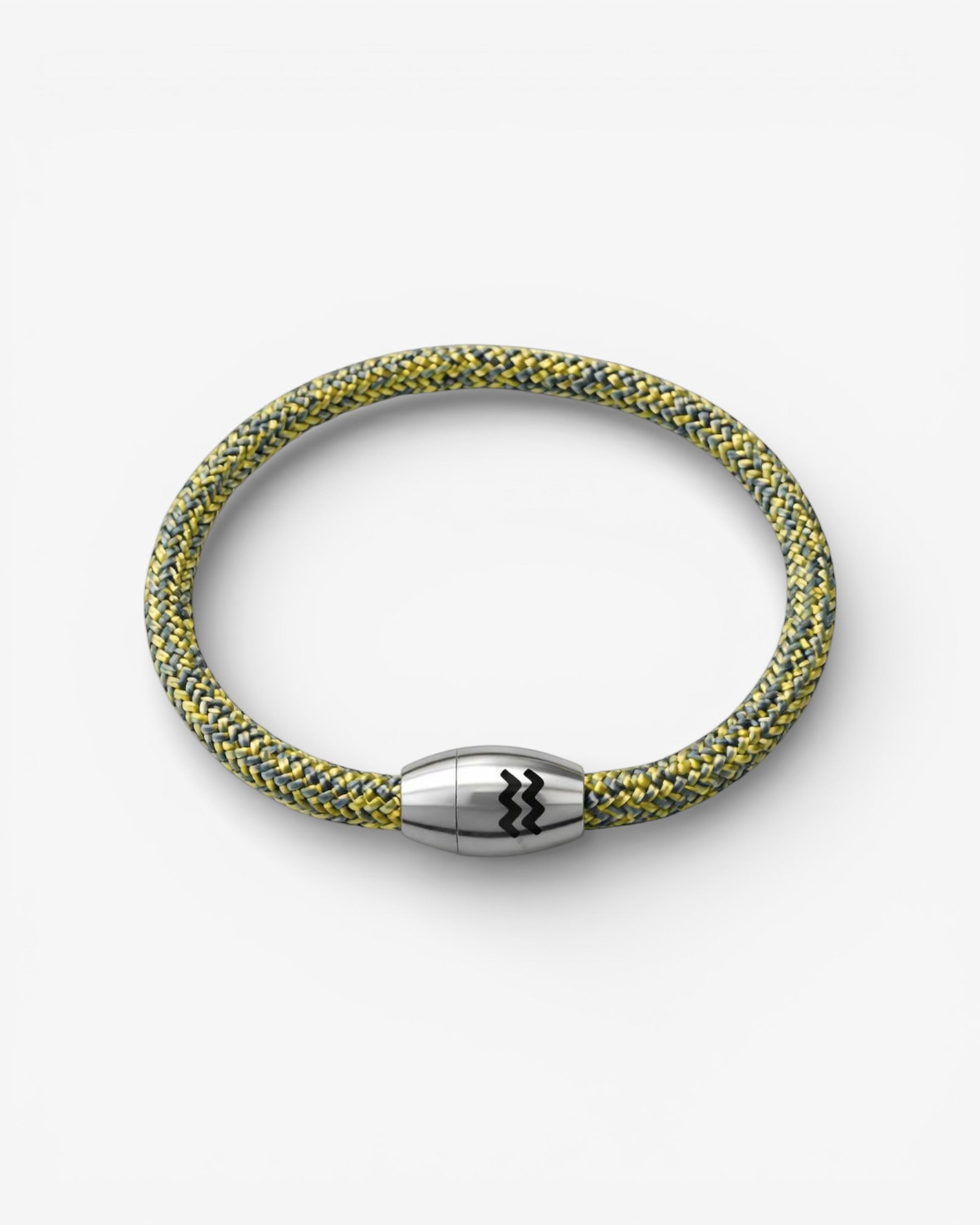 Recycled Plastic Rope Magnetic Bracelet 5mm – Yellow |Aqua Beach