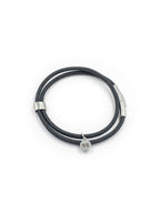 Sustainable Cork Bracelet – Navy – Product photo – The Sea Shed