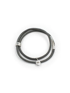 Sustainable Cork Bracelet – Grey – Product photo – The Sea Shed