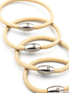 Recycled Plastic Rope Bracelet – Sand – Lifestyle photo – The Sea Shed