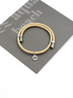 Recycled Plastic Rope Bracelet – Sand – Lifestyle photo – The Sea Shed