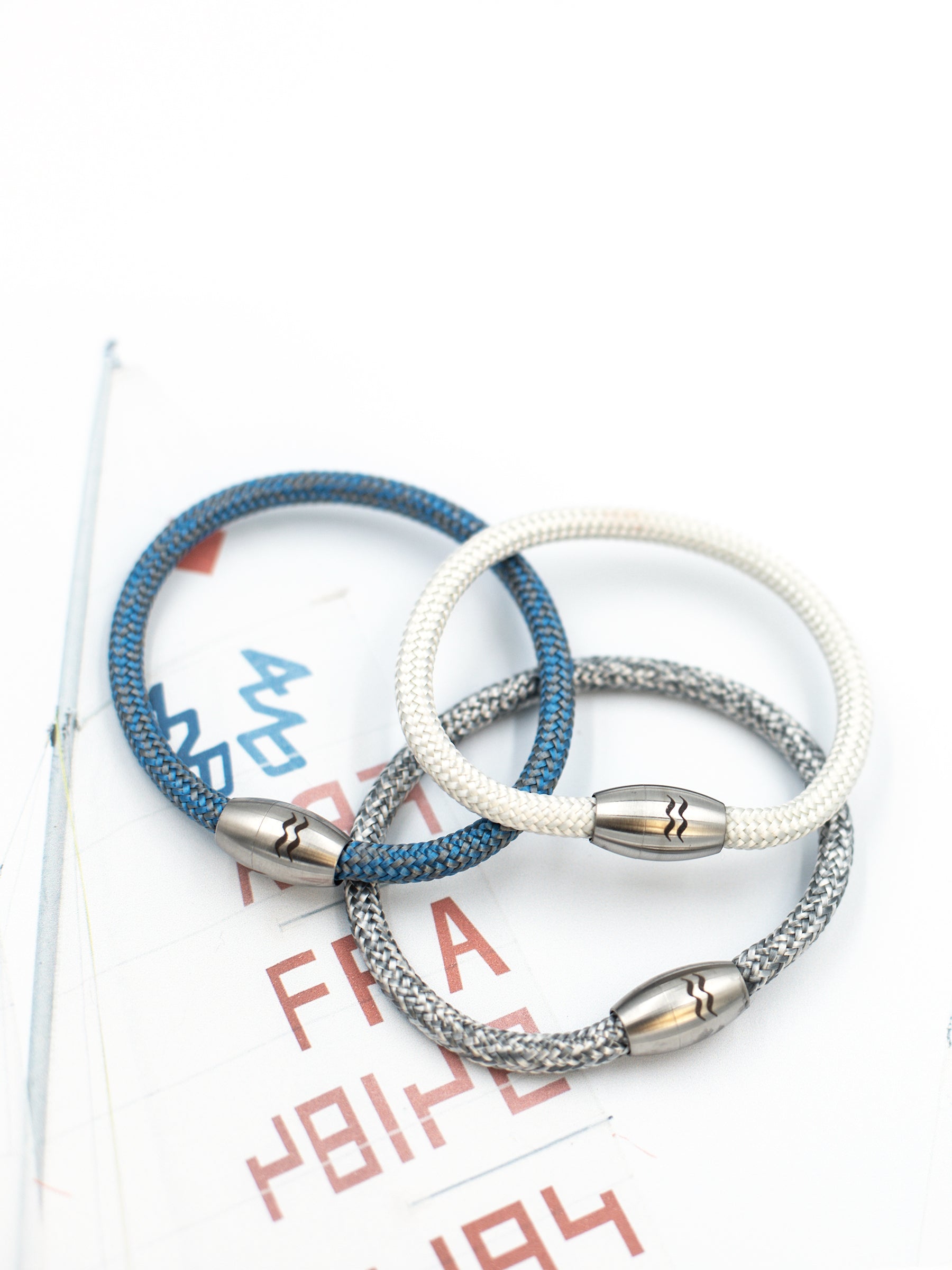 Aqua Beach Recycled Plastic Bracelet - Sand