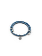 Recycled Plastic Rope Bracelet – Grey – Product photo – The Sea Shed
