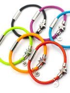 Rope Starfish Bracelet Recycled Cord Str – Detail view – The Sea Shed