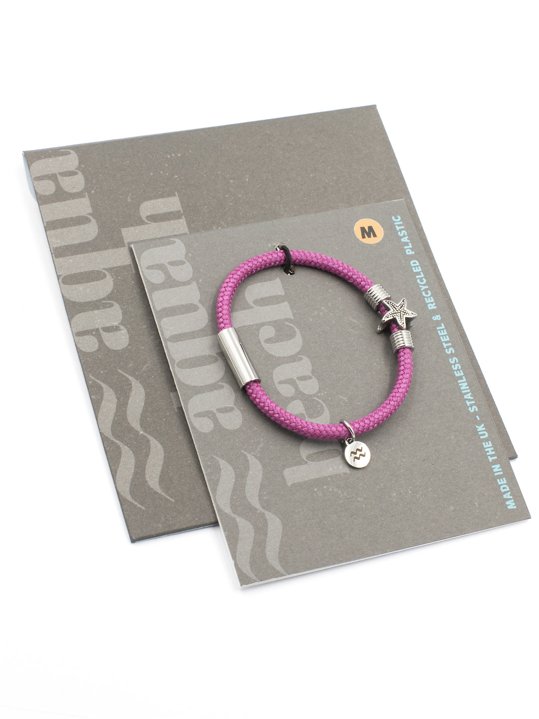 Rope Starfish Bracelet Recycled Cord Fuc – Gift packaging – The Sea Shed
