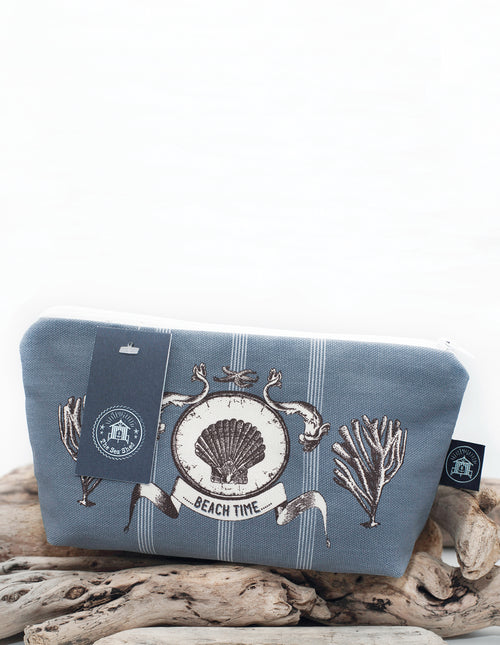 Cosmetic Bag Vintage Shell – Detail view – The Sea Shed