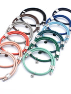 Leather Bracelet – Green – Gift packaging – The Sea Shed