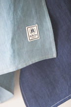 Tea Towel Hand Loomed Linen Sea Blue – Gift packaging – The Sea Shed