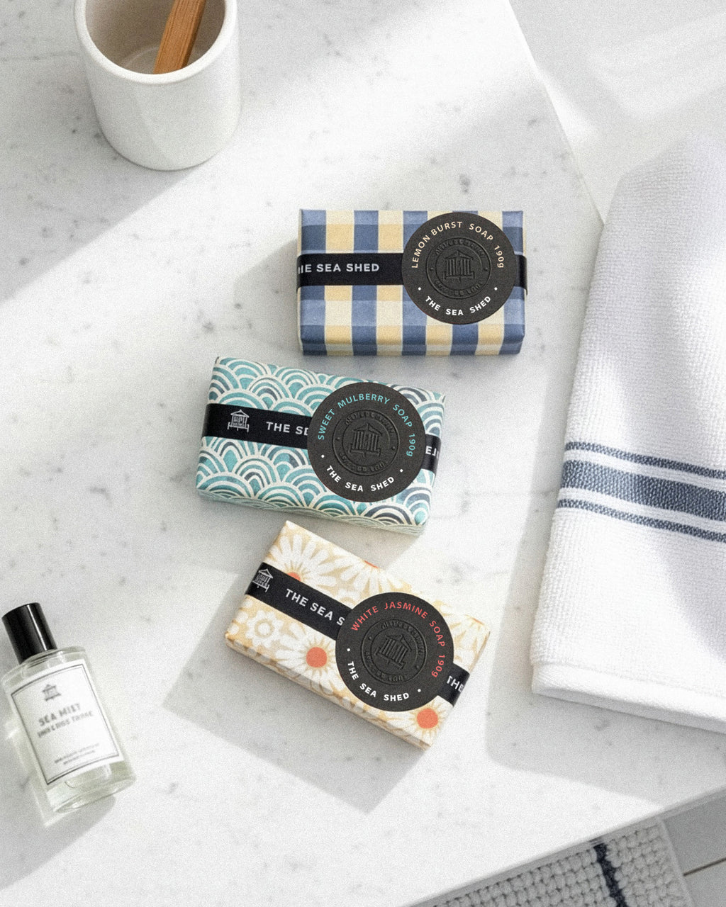 White Jasmine soap bar - Motif Collection
