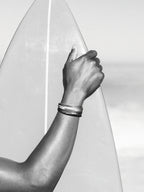 Sustainable Cork Bracelet – Navy – Gift packaging – The Sea Shed