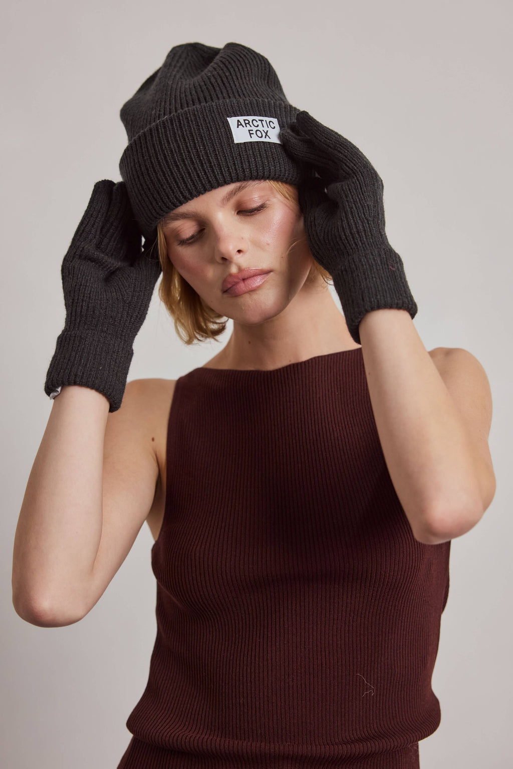 Recycled Bottle Gloves - Black Onyx - AW26
