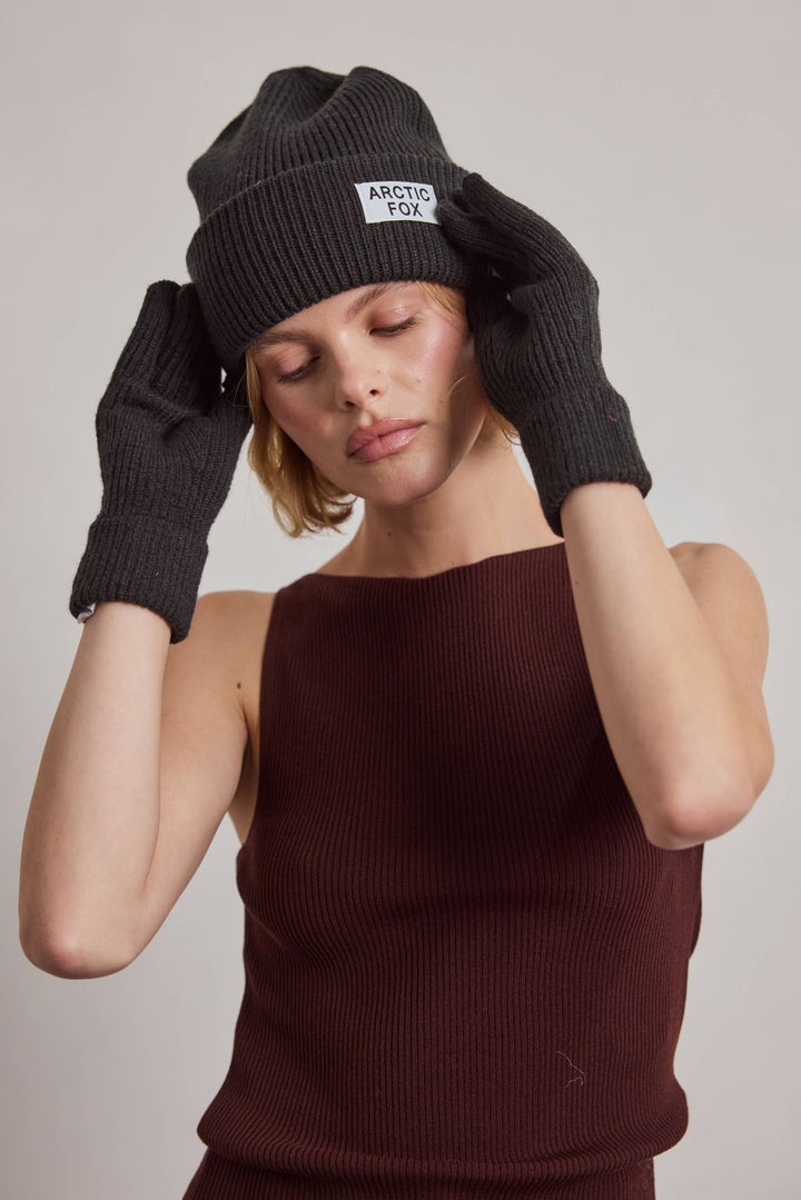 Recycled Bottle Gloves - Black Onyx - AW26