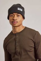 Recycled Bottle Beanie - Black Onyx - AW26