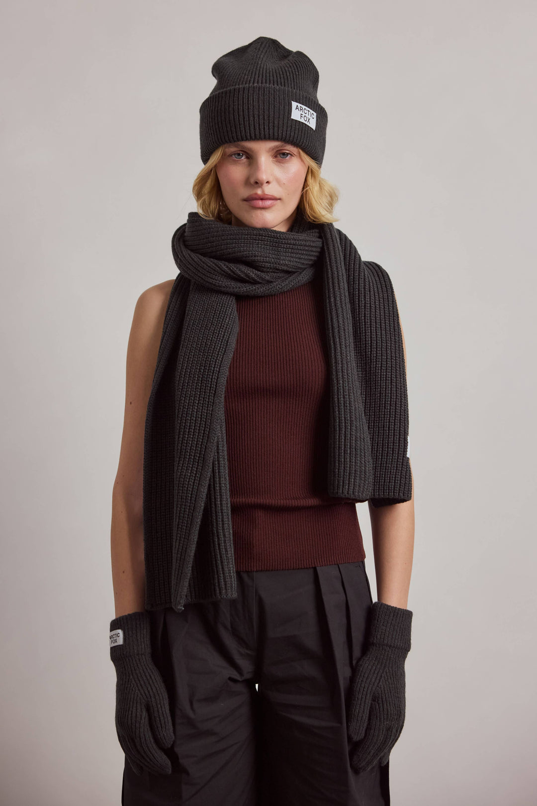 Recycled Bottle Gloves - Black Onyx - AW26