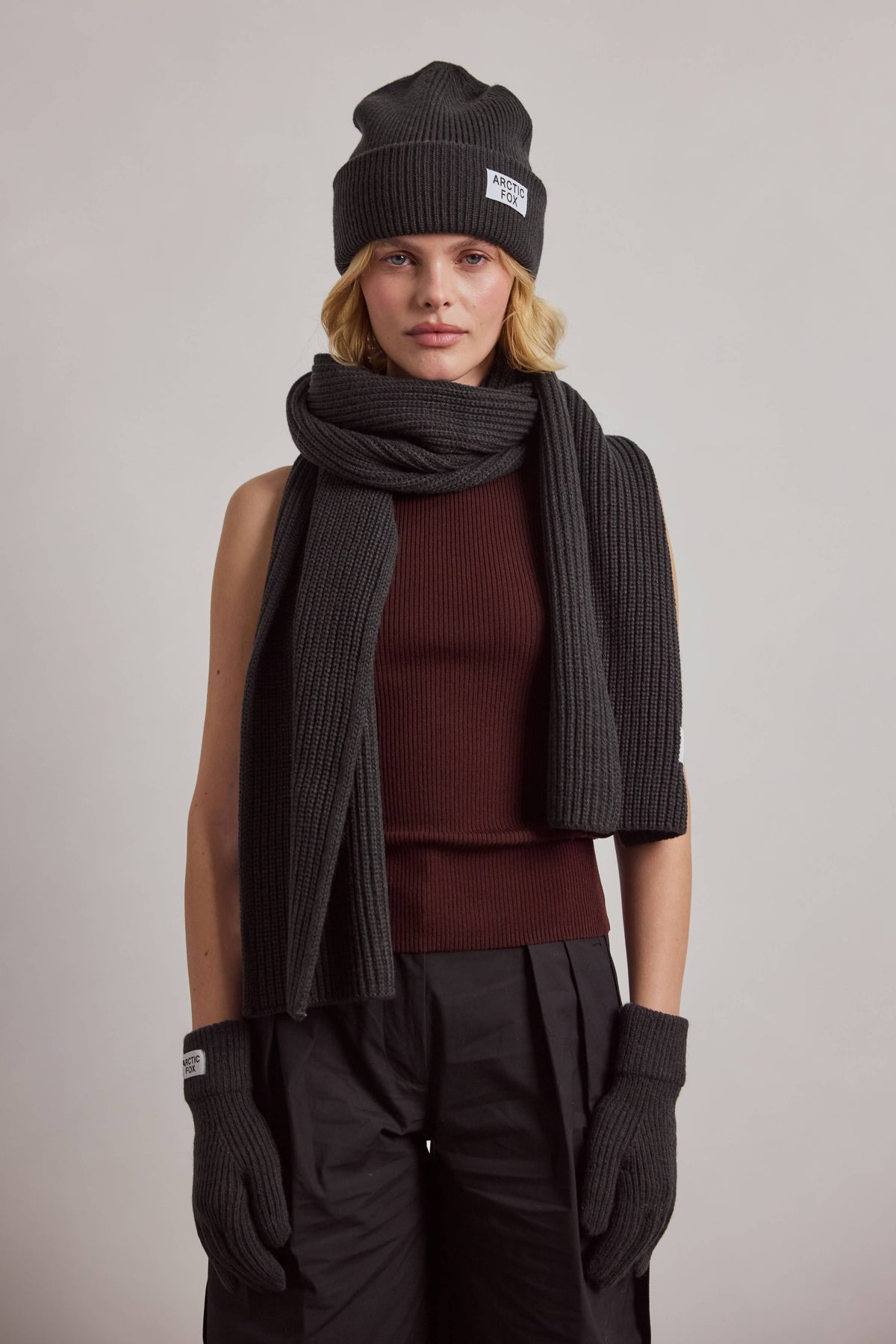 Recycled Bottle Gloves - Black Onyx - AW26