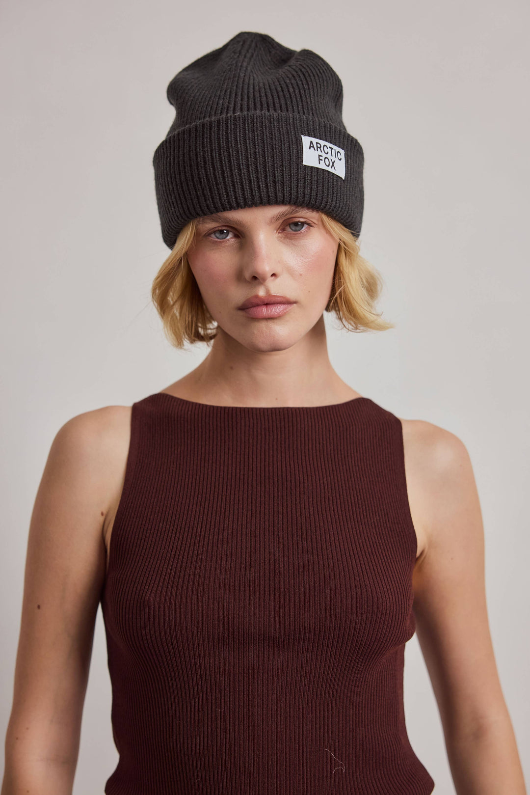 Recycled Bottle Beanie - Black Onyx - AW26