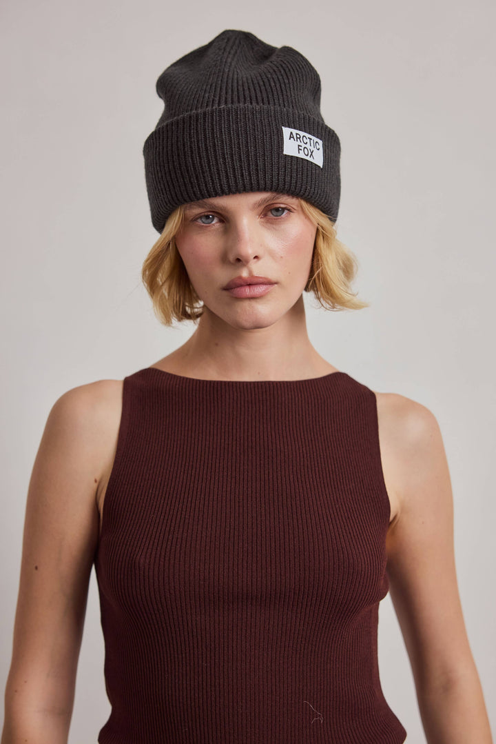 Recycled Bottle Beanie - Black Onyx - AW26