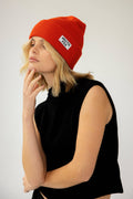 Recycled Bottle Beanie - Sunkissed Coral - AW26