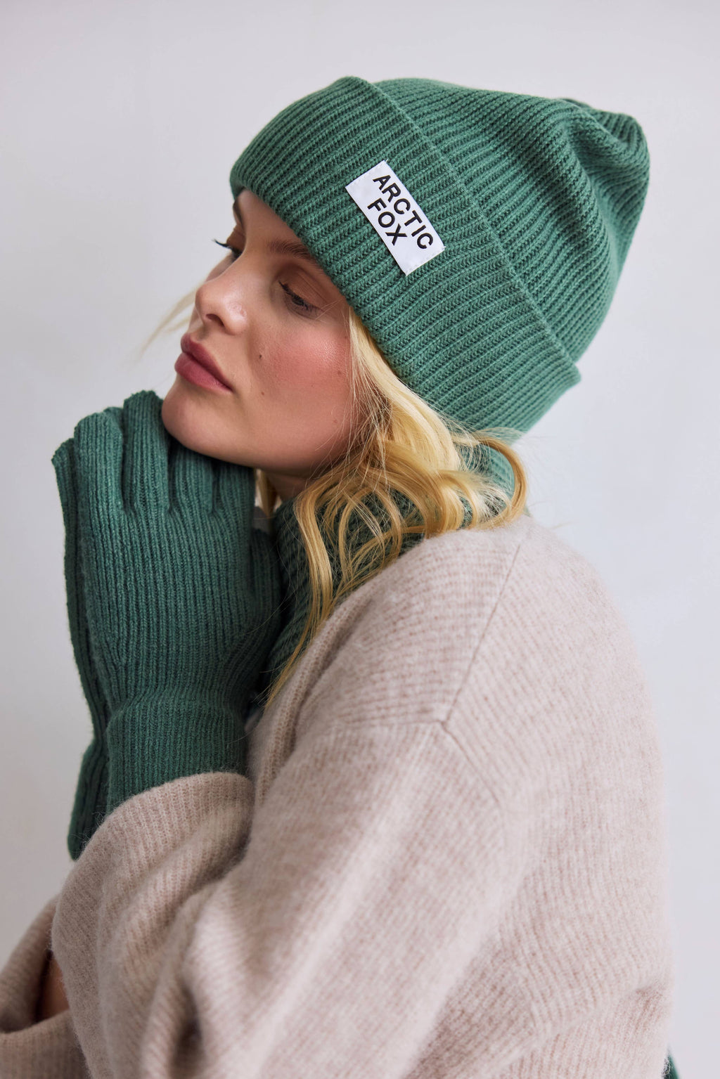 Recycled Bottle Gloves - Forest Fern - AW26