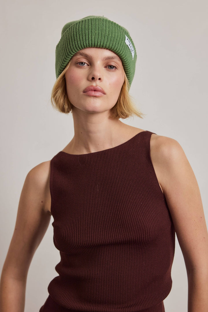 Recycled Bottle Beanie - Forest Fern - AW26