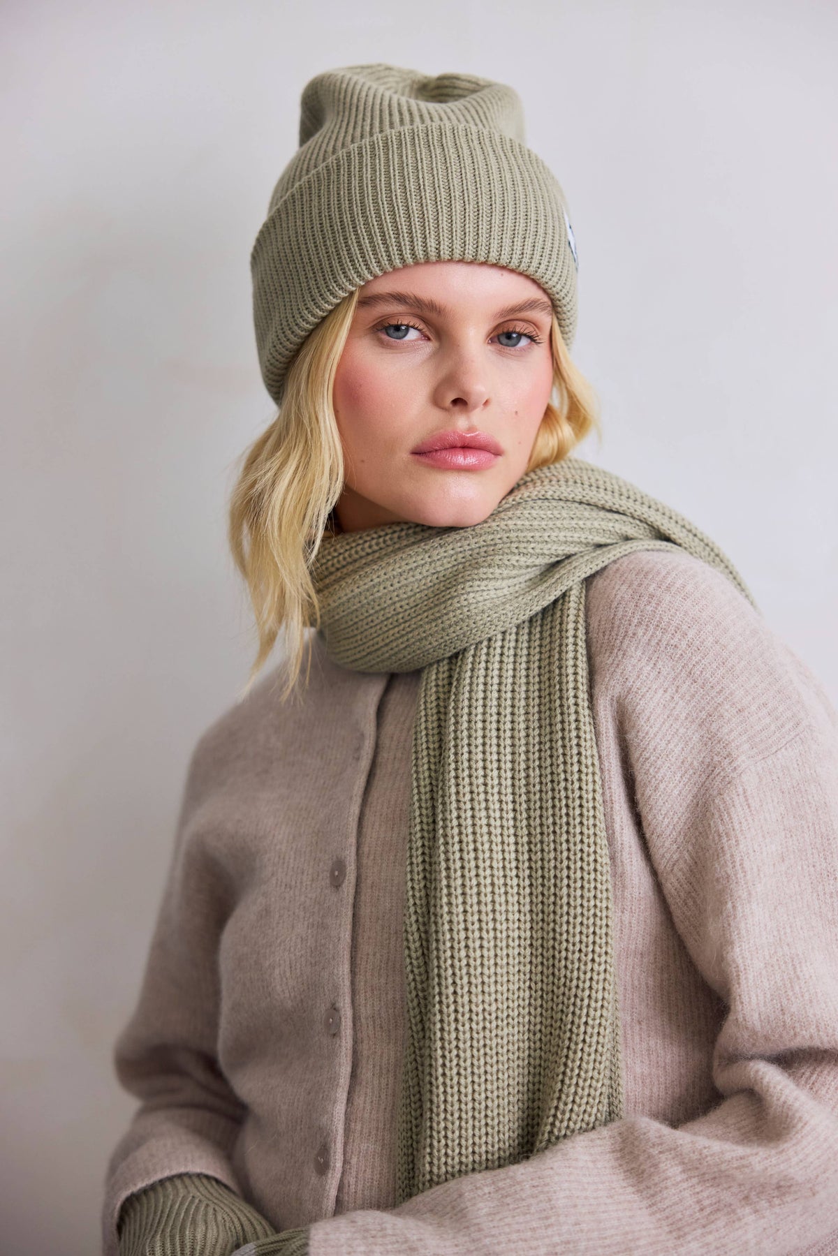 Recycled Bottle Scarf - Arctic Grey