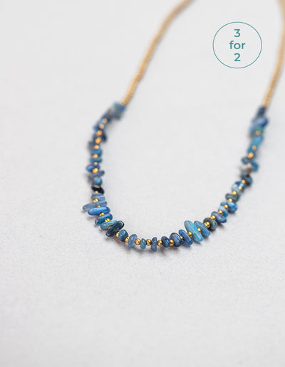 The Sea Shed, Blue Apetite, Bracelet and Gift Box, Aqua Beach, Beach Jewellery