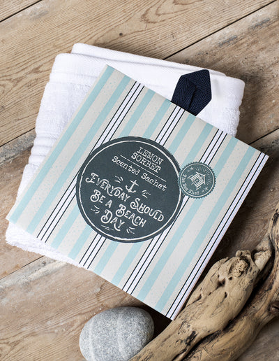 The Sea Shed Lemon Sorbet Scented Sachet