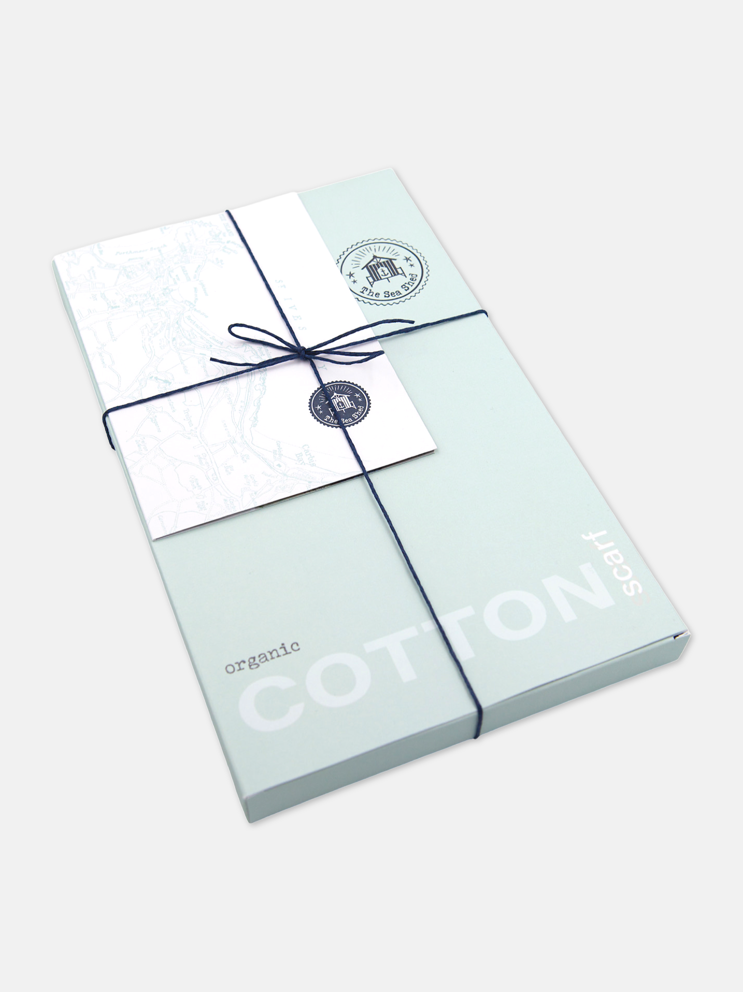 The Sea Shed Nautical Scarf Gift Box