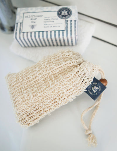 The Sea Shed Soap Sisal Exfoliating Bag