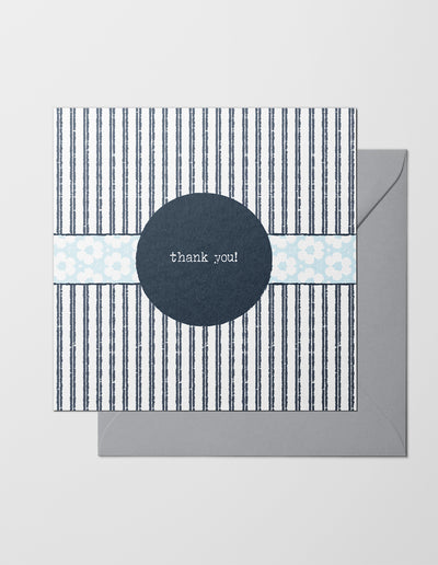 The Sea Shed, Greeting Card, Thank you, Made in the UK